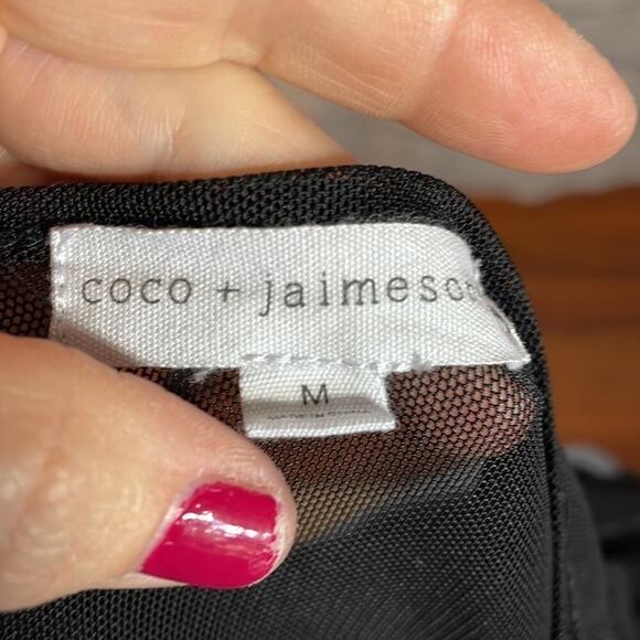 Coco & Jaimeson sheer mesh maxi dress - Picture 5 of 6